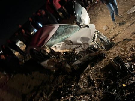 مصرع شاب من عرعرة النقب واصابة اخرين بحادث طرق 